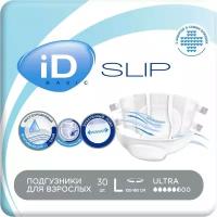 ID Подгузники для взрослых iD Slip Basic, размер L, 30 шт