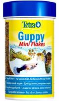 TETRA GUPPY MINI FLAKES корм хлопья для всех видов гуппи и других живородящих рыб (250 мл х 6 шт)