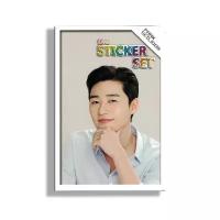 Набор наклеек KPOP Sticker Set Park Seo Joon