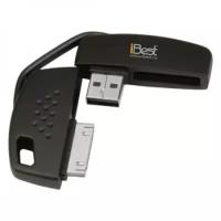 Кабель USB для iPhone 4/4S и iPad 2/3 iBest iPW-03, цвет черный