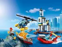 Конструктор LEGO City 60308 Конструктор Операция береговой полиции и пожарных