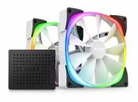 Вентиляторы для корпуса NZXT Aer RGB 2 - 140mm Twin Starter Pack White, 2 шт + контроллер (HF