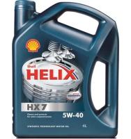 Полусинтетическое моторное масло SHELL Helix HX7 5W-40, 4 л