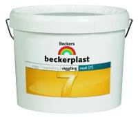 Краска для стен и потолков Beckers Beckerplast 7 / Беккерс 7 матовая (0,9 л / А (белая и под колеровку))