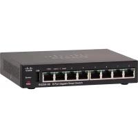 Коммутатор Cisco Smart Switches 250 SG250-08 SG250-08-K9-EU/PoE 45Вт./Управляемый Layer 3