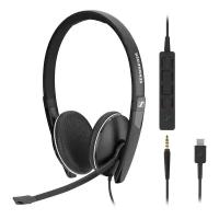 Гарнитура, Черный SENNHEISER SC 165 USB-C