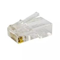 Коннектор RJ-45 UTP для кабеля кат 5Е 8P8C (уп.10шт)