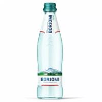 Вода газированная минеральная BORJOMI (боржоми), комплект 12 шт., 0.5 л, стеклянная бутылка