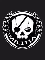Наклейка на авто Titanfall militia 20x19 см