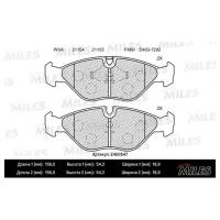 Колодки тормозные SAAB 900/9000 2.0-3.0 89-98 передние LowMetallic MILES E400547