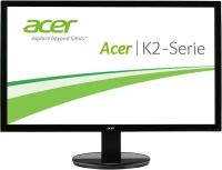 19.5" ACER K202HQLAb, TN, 1366x768, 5 ms 90°/65°, 200nits, VGA, 600:1, VESA 100x100, Glossy Black