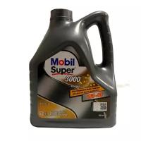 Синтетическое моторное масло MOBIL Super 3000 X1 Diesel 5W-40, 4 л, 1 шт