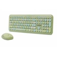 Smart buy Комплект клавиатура+мышь мультимедийный Smartbuy 666395 зеленый SBC-666395AG-G