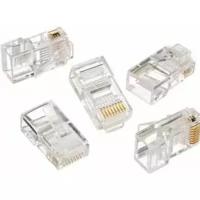 Коннектор Vention RJ45 (8p8c), FTP, cat. 6, под витую пару, экранированный (50шт.)