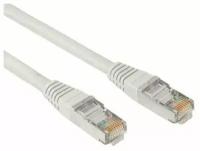 ExeGate Патч-корд UTP 5e кат. ExeGate UTP-RJ45-RJ45-5e-0,5M-GY с разъемами RJ-45, серый (0.5м)