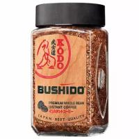 Кофе молотый в растворимом BUSHIDO "Kodo", комплект 5 шт., сублимированный, 95 г, 100% арабика, стеклянная банка, BU09509001