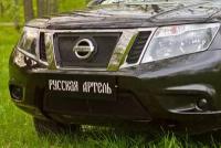 Защитная сетка решетки радиатора Nissan Terrano 2016-