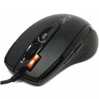 A-4Tech Мышь игровая A4Tech X-718BK, черный, оптическая, 3000dpi, USB, 6 кнопок, RTL