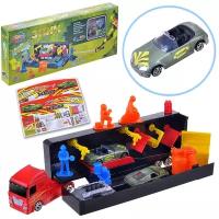 Машина Autotime Collection WATER RACING TRANSPORTER с грузовиком (51367)