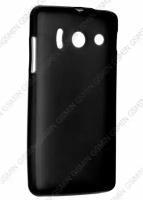 Чехол силиконовый для Huawei Ascend Y300 TPU (Матовый Черный)