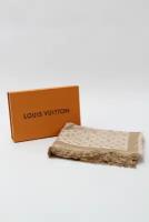 Платок Louis Vuitton, Scarf, Бежевый, Отличное