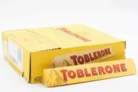 Молочный шоколад Toblerone 100 грамм Упаковка 20 шт