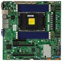 Материнская плата Supermicro X13SEM-F-B MBD-X13SEM-F-B/1x4677/8xDDR5-4800 RDIMM Поддержка ECC Поддержка Reg ECC 10x SATA 3.0,2x M.2,4x MCIO PCIe 5.0x4 (8x NVMe) RAID 0,1,10,5