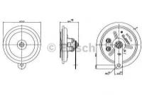 BOSCH BOSCH Звуковой сигнал BOSCH 0986320301