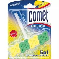 Comet Блок для унитаза Comet 48г Лимон блистер (5 штук)
