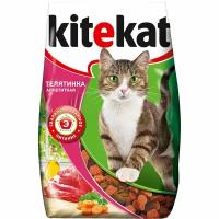 Kitekat Сухой корм для кошек с аппетитной телятинкой