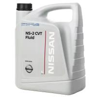 Трансмиссионное масло NISSAN CVT Fluid NS-2 зелёный 5 л