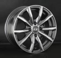 Диски LS Wheels 786 6,0x16 4x100 D54.1 ET52 цвет GMF (темно-серый,полировка)