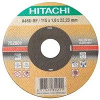 Диск отрезной HITACHI HTC-752507, по нер./стали INOX 180х1,5х22,2 изогнутый