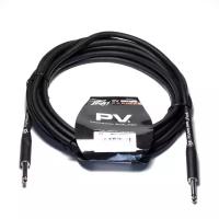 Инструментальный кабель PEAVEY 00576050 PV 25' INST. CABLE 7.62 метра, черный