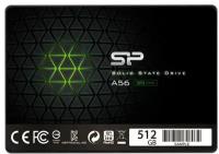 Твердотельный накопитель SSD 2.5 512 Gb Silicon Power Ace A56 Read 560Mb/s Write 530Mb/s 3D NAND TLC