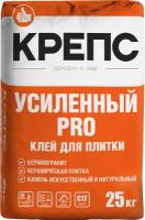 Клей для плитки Крепс Усиленный Pro 25 кг