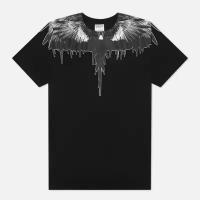 Мужская футболка Marcelo Burlon Tar Wings Regular чёрный, Размер L