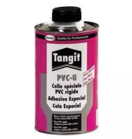 Клей для склеивания труб и фитингов из ПВХ Tangit PVC-U (500г) c кистью