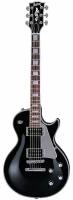 Электрогитара, форма корпуса Les Paul JohnSykes, H-H, Tune-o-matic, цвет черный Burny RLC60JS BLK