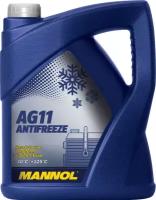 Антифриз MANNOL "AG-11 Longterm", концентрат, 5 л, 4111