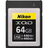 Карта памяти NIKON MC-XQ64G XQD 64Gb (440/400 MB/s)