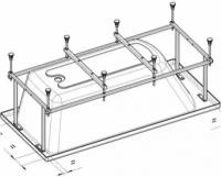 Монтажный набор для ванны Roca BeCool 190x90 ZRU9303021