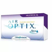 Контактные линзы Air Optix Aqua Multifocal, средняя, -3,5/8,6, в наборе 3 шт