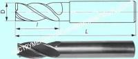 Фреза Концевая d 7,0х16х60 ц/х Р18 Z=2 \"CNIC\" dхв-10мм (шт)