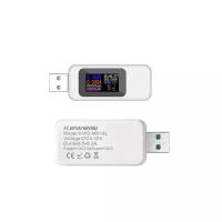 USB тестер Run Energy с цветным ЖК-дисплеем (KWS-MX1L) с поддержкой QC2.0-QC3.0