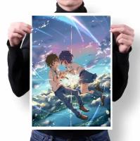 Плакат по аниме Твоё Имя, Your Name №7, А4