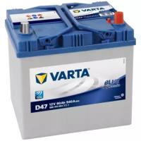 Аккумулятор Varta D47 Blue Dynamic 560 410 054, 232x173x225, обратная полярность, 60 Ач