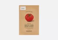 Тканевая маска для лица SKINFOOD TOMATO SOUS VIDE MASK SHEET / количество 1 шт