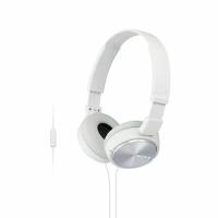 Наушники Sony MDR-ZX310AP белый гарнитурой для смартфонов