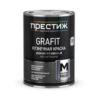 Краска кузнечная по металлу Престиж Grafit, 0,9 кг, черная